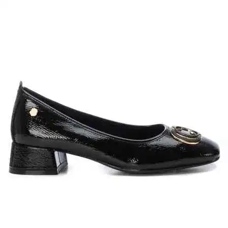 Ballerines vernis CARMELA noir cuir – Style chic classique – Trendy Paris 17eme