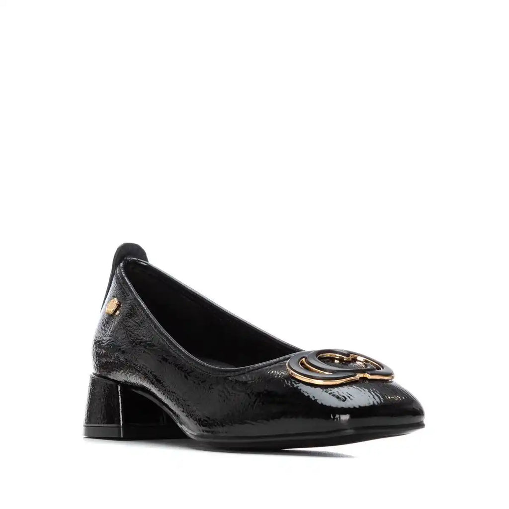 Ballerines vernis XTI CARMELA noir vernis – Chic et classique – Trendy Paris 17eme