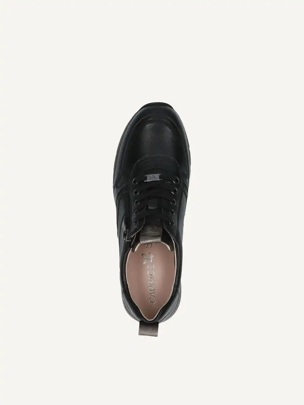 Basket Caprice femme cuir noir – Confort moderne et chic – Paris 17eme