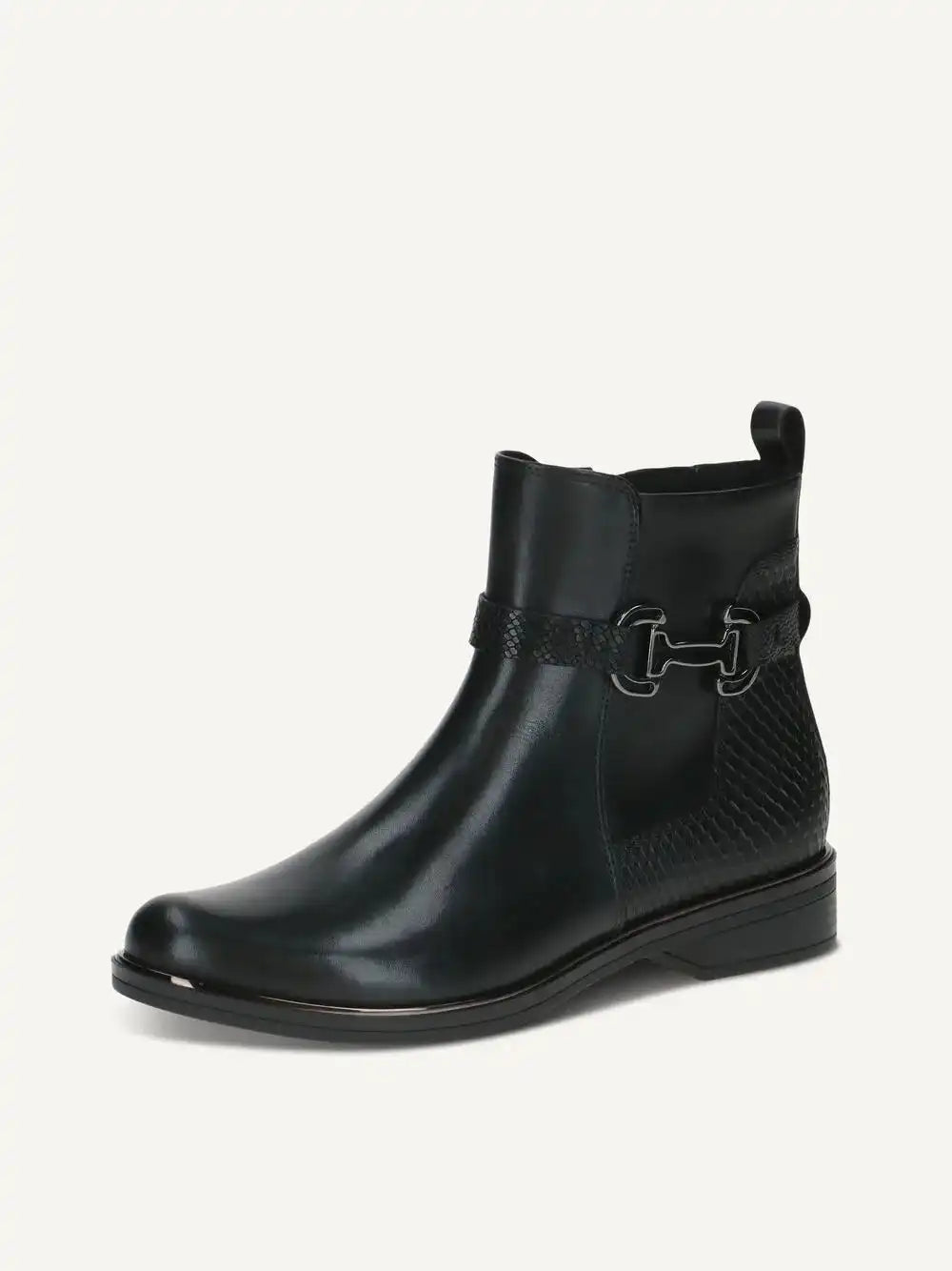 Boots tendance Caprice noir cuir – Style classique et moderne – Trendy Paris 17eme