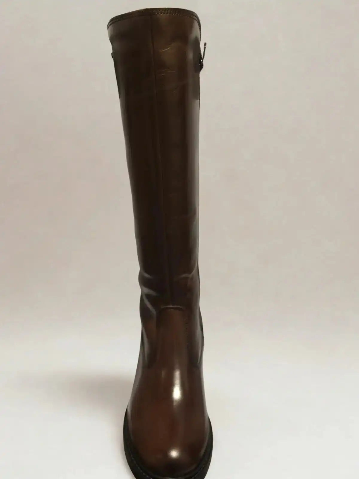 Botte cavaliere femme Keys en cuir marron Trendy Paris 17eme