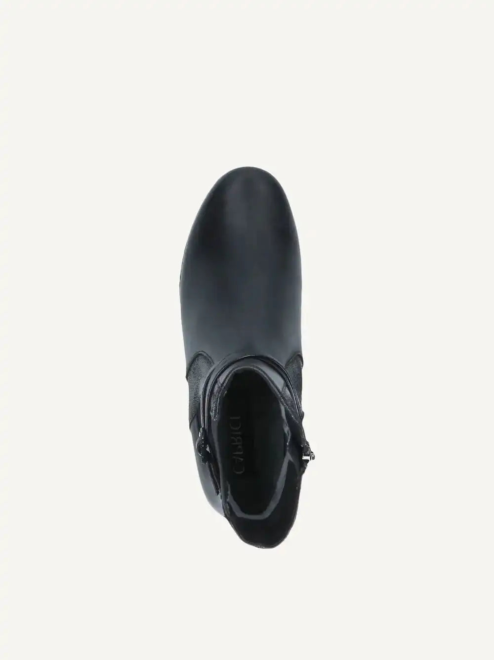 Bottine Caprice cuir noir – iconique et glamour– Trendy Paris 17eme