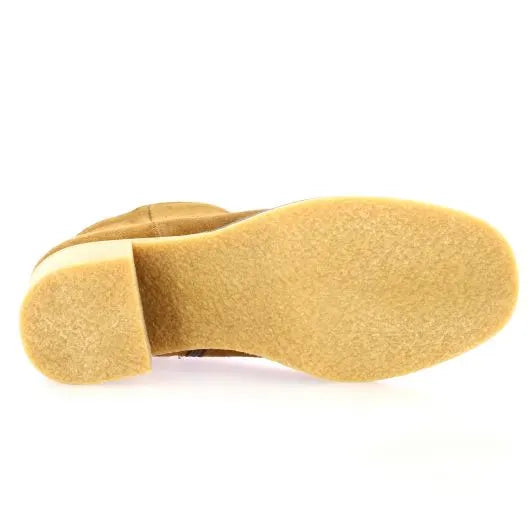 Bottine femme Patricia Miller – Cuir cognac chic et pratique – Trendy Paris 17eme