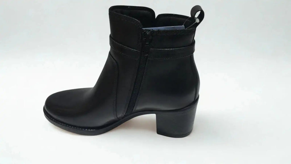 Détail talon bottine cuir femme Keys – Trendy Paris 17eme