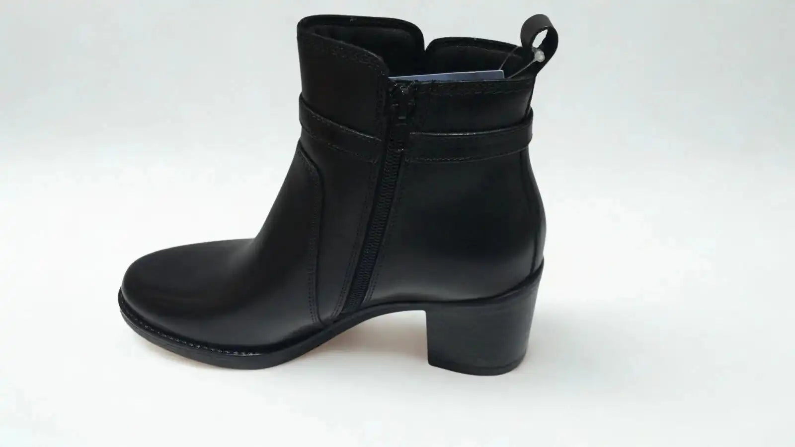 Détail talon bottine cuir femme Keys – Trendy Paris 17eme