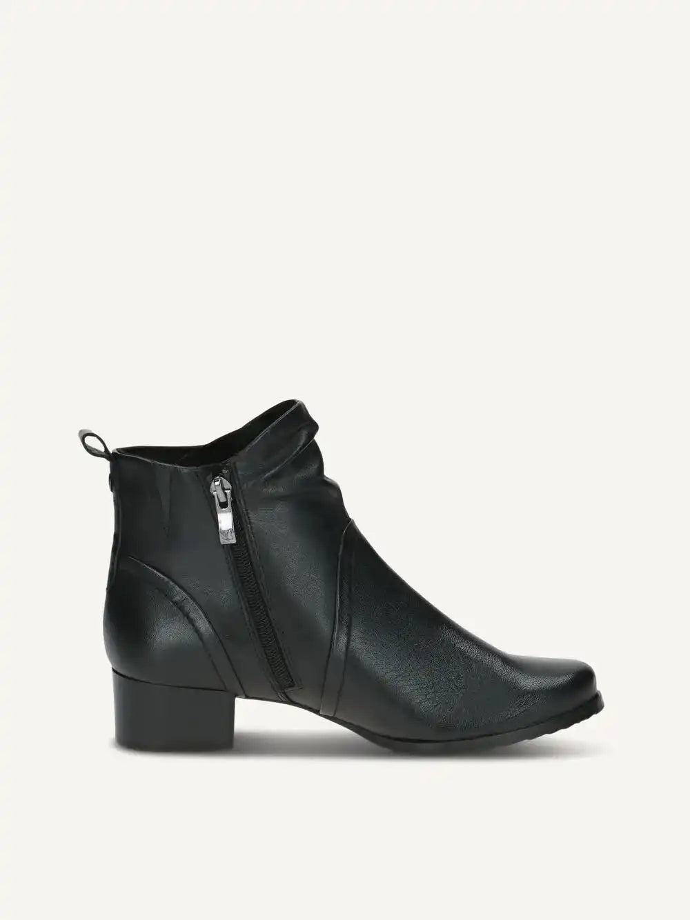 Bottine Caprice noire cuir souple – Élégance et confort – Trendy Paris 17eme