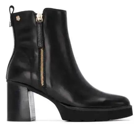 Bottine femme XTI CARMELA cuir noir – Style chic – Trendy Paris 17eme