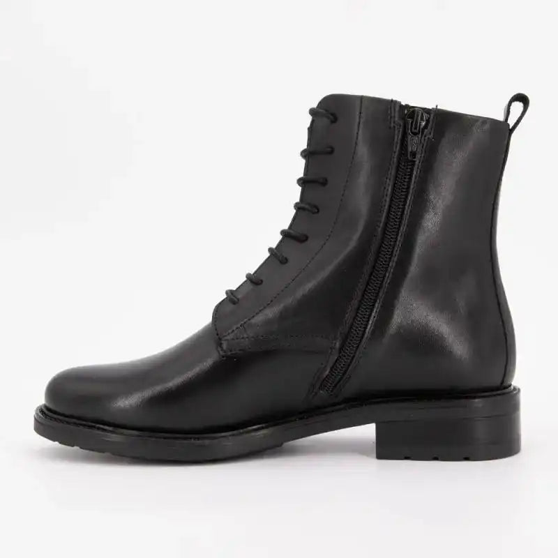 Bottines femme Keys noires à fermeture zip –  Trendy Paris 17eme