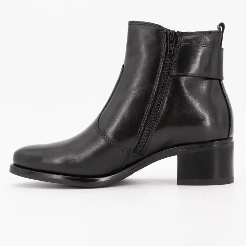 Détail fermeture bottines femme Keys noir – Trendy Paris 17eme