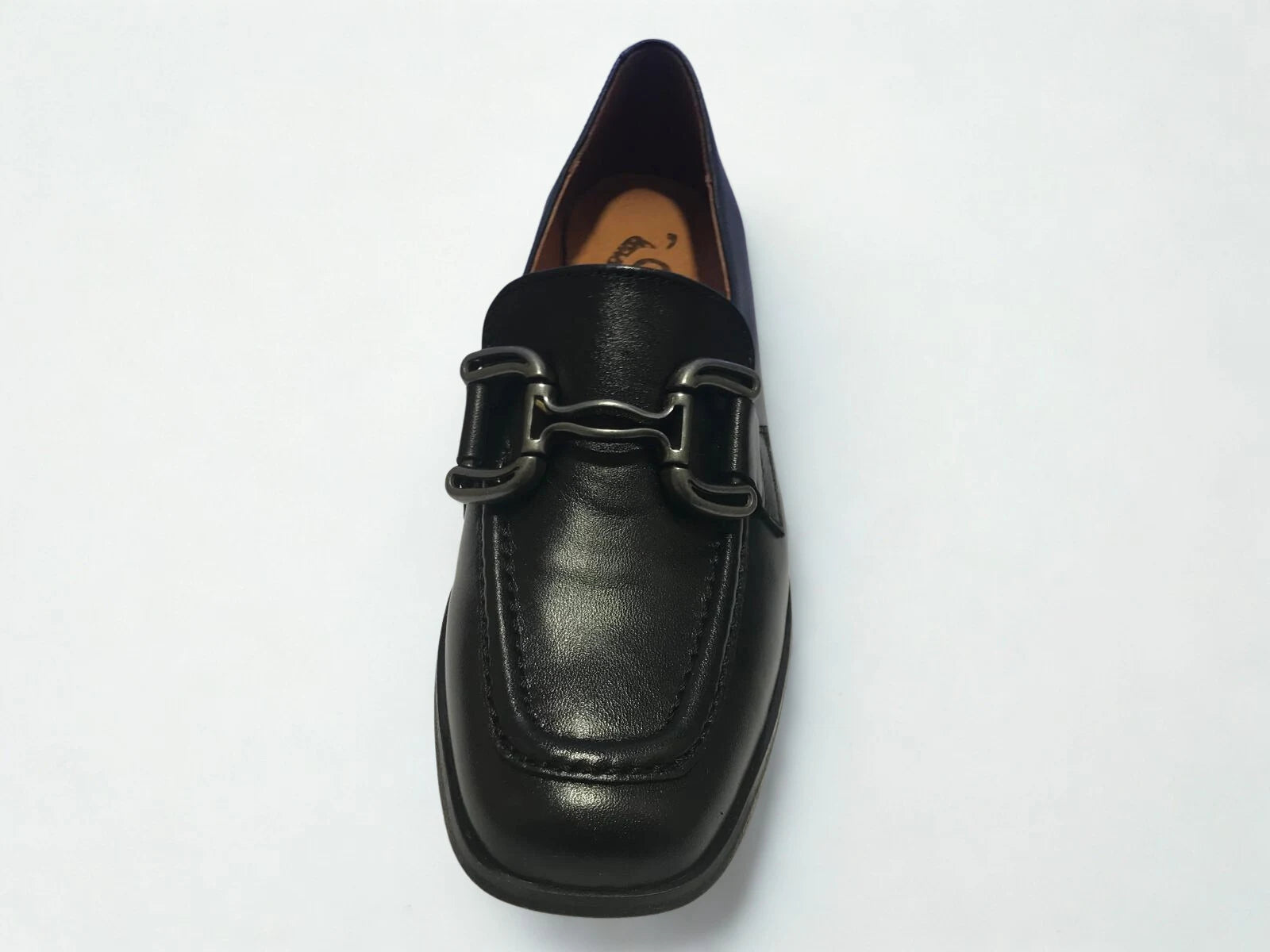 Mocassin noir ANYO NEW GENERATION – Boucle avant et talon moyen – Trendy Paris 17eme