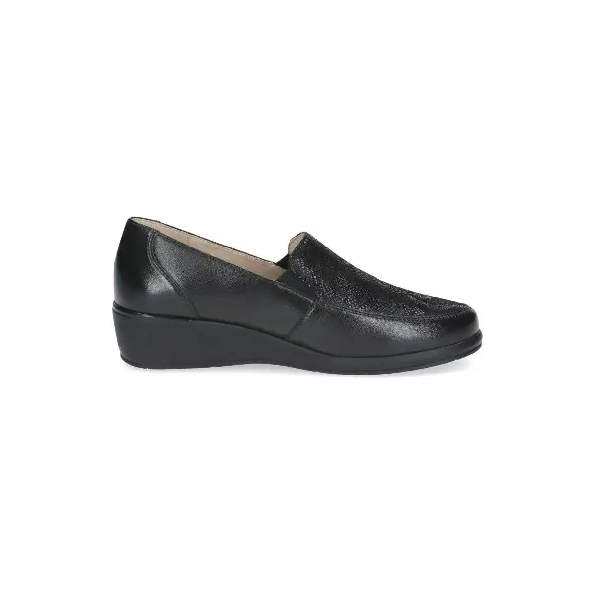Mocassin Caprice cuir noir femme – Style classique et moderne – Trendy Paris 17eme