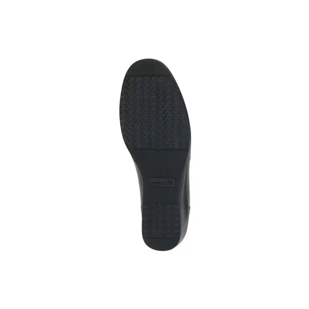 Mocassin Caprice noir cuir – Élégance et confort raffiné – Trendy Paris 17eme