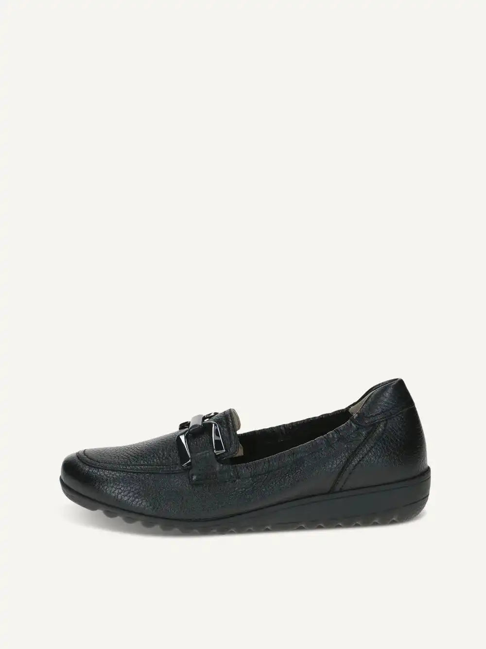 Mocassin Caprice cuir noir – Style classique et chic – Trendy Paris 17eme